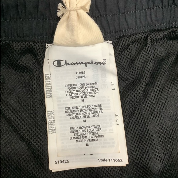 Womens Champion Medium 8 - 10 Shorts Gym Sport Drawstring 4 Pockets Pull On NWOT - Picture 7 of 10